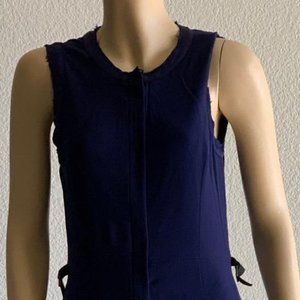 Rag&Bone 'Nettie' Satin Trim Fit & Flare Dress-Sz2